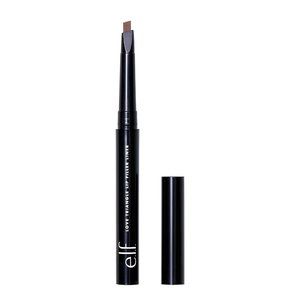 e.l.f. Love Triangle Lip Filler Liner, 2-in-1 Lip Liner Pencil , Deep Brown